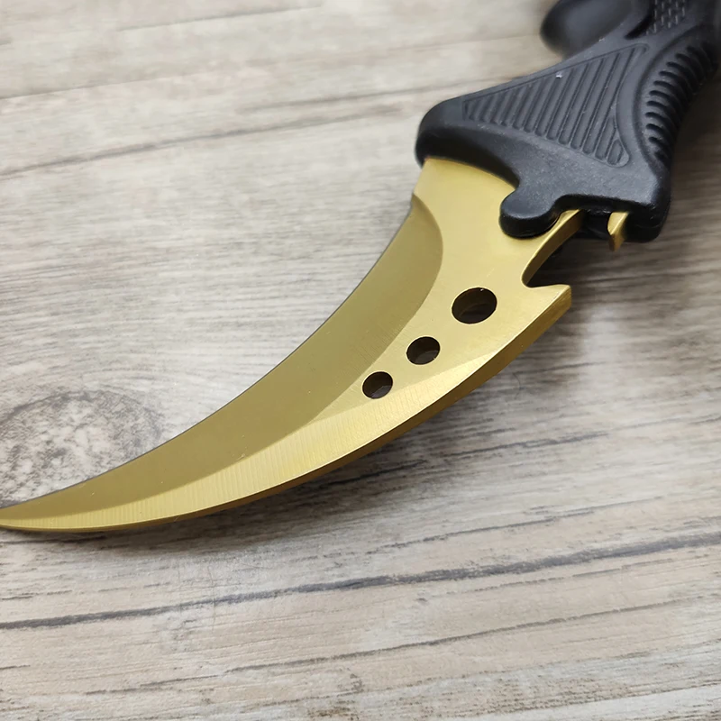 Новый утолщенный керамбит из нержавеющей стали CS GO нож с интегрированной ручкой