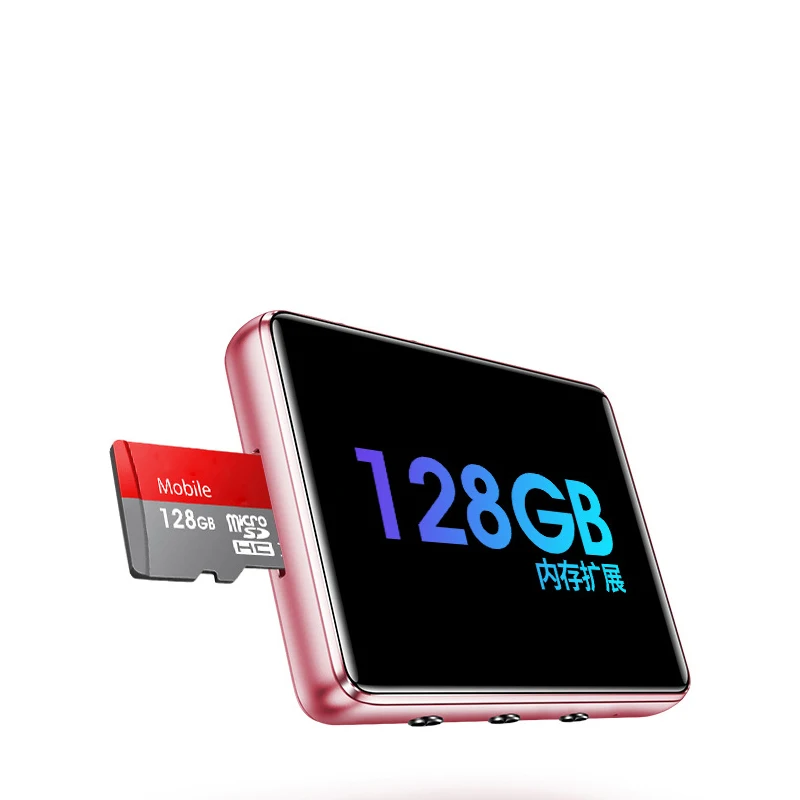 Полноэкранный Bluetooth 5.0mp3 плеер X60 MP4 с сенсорным экраном 1 8 дюйма Built in Speaker радио