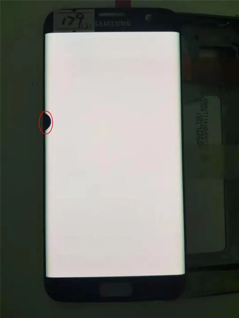 NO.179 Black 5,5 ''AMOLED ЖК-дисплей с черными точками для SAMSUNG Galaxy s7 edge G935 G935F сенсорный экран дигитайзер дисплей - Цвет: NO.179 Black