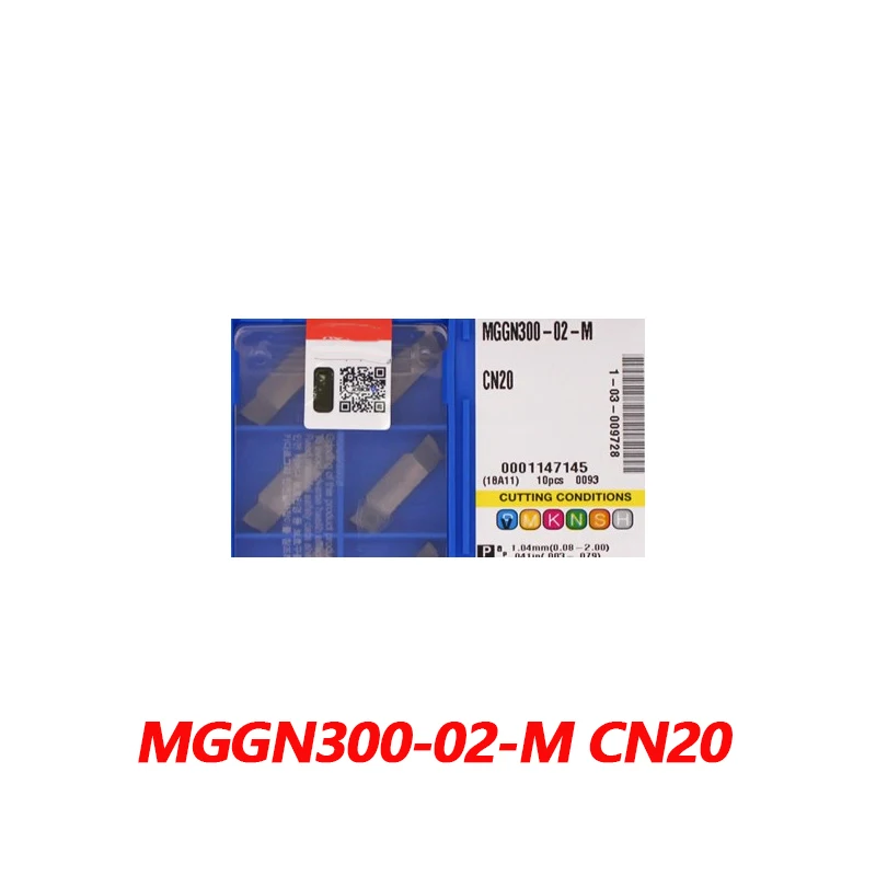 

100%Original MGGN MGGN300-02-M CN20 Carbide Insert Blades CNC Lathe Blade Korea Import Quality Assurance MGGN300 High Efficiency