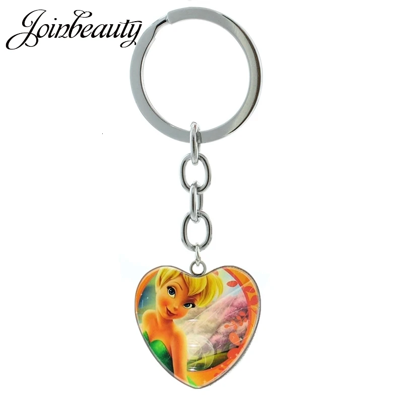 JOINBEAUTY, милый Сказочный брелок, чехол из мультфильма, для Тинкера, колокольчик-брелок, кольцо для женщин, девочек, мечта, страна чудес, ювелирные изделия, подарки, HP267