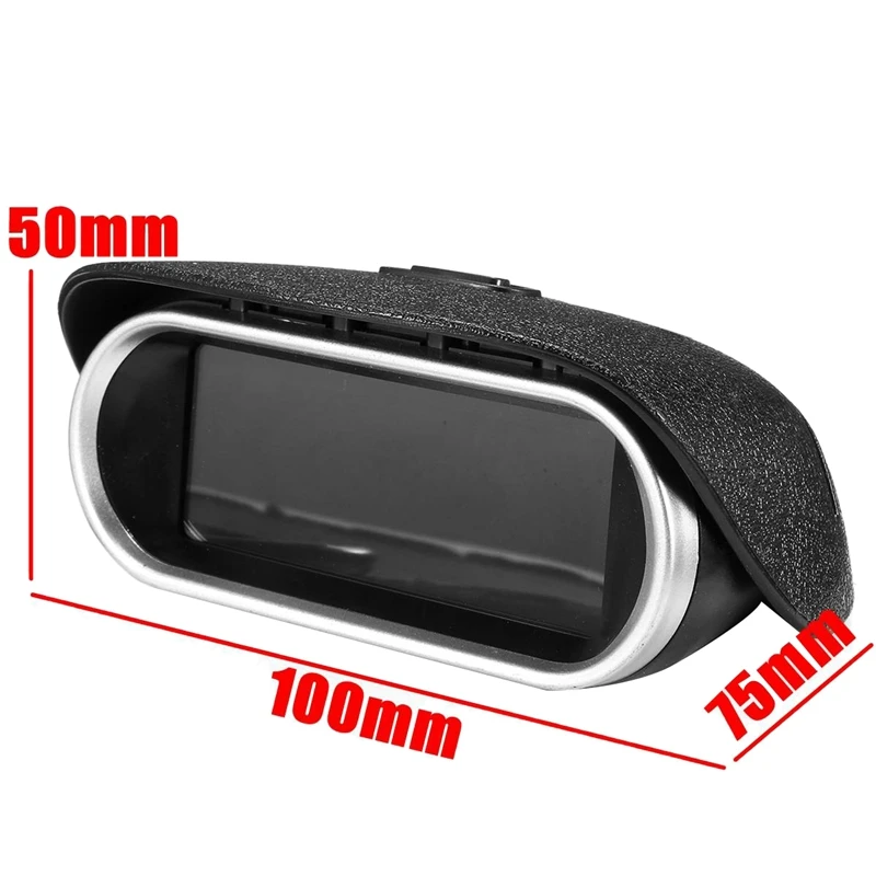 Автомобильный Универсальный В переменного тока 50 9999RPM Тахометр ЖК дисплей