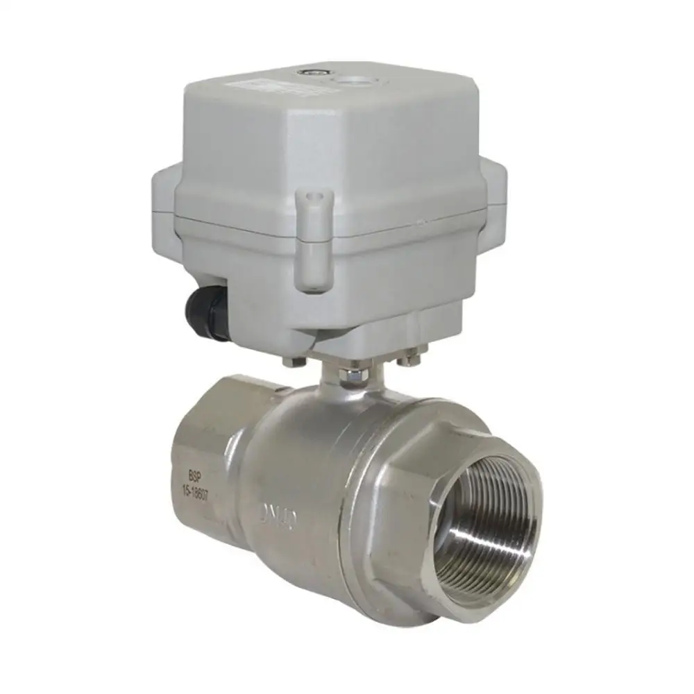 Шаровой клапан с электроприводом BSP/NPT 1-1/2 ''-2'' стандартная деталь ручным