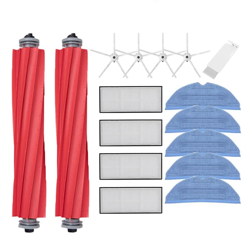 

16PCS High Quality Hepa Filter For Xiaomi Roborock T7S T7plus T7splus S7 Mopping Cloth Spare Parts Accessories