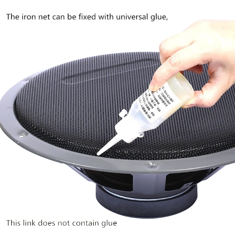 Сетка для преобразования динамиков 2 шт. металлическая крышка декоративной