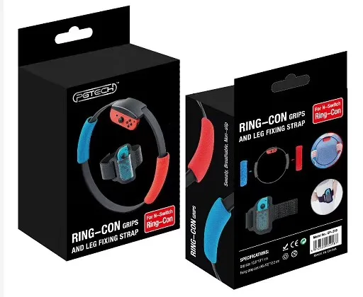 3 в 1 регулируемый эластичный ремешок для ног спортивный 56 см RingCon Grips Leg Nintendo Switch