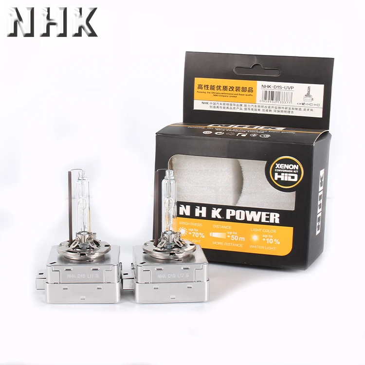 NHK AC 12 В 35 Вт hid ксеноновая лампа D1S D3Sauto запчасти для фар 4300K 5500K 6000K универсальные