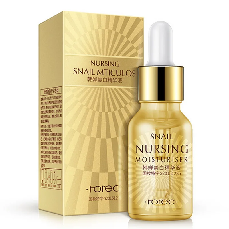 ROREC 2 шт. сыворотка для лица с улиткой + крем глаз скользящая шариковая