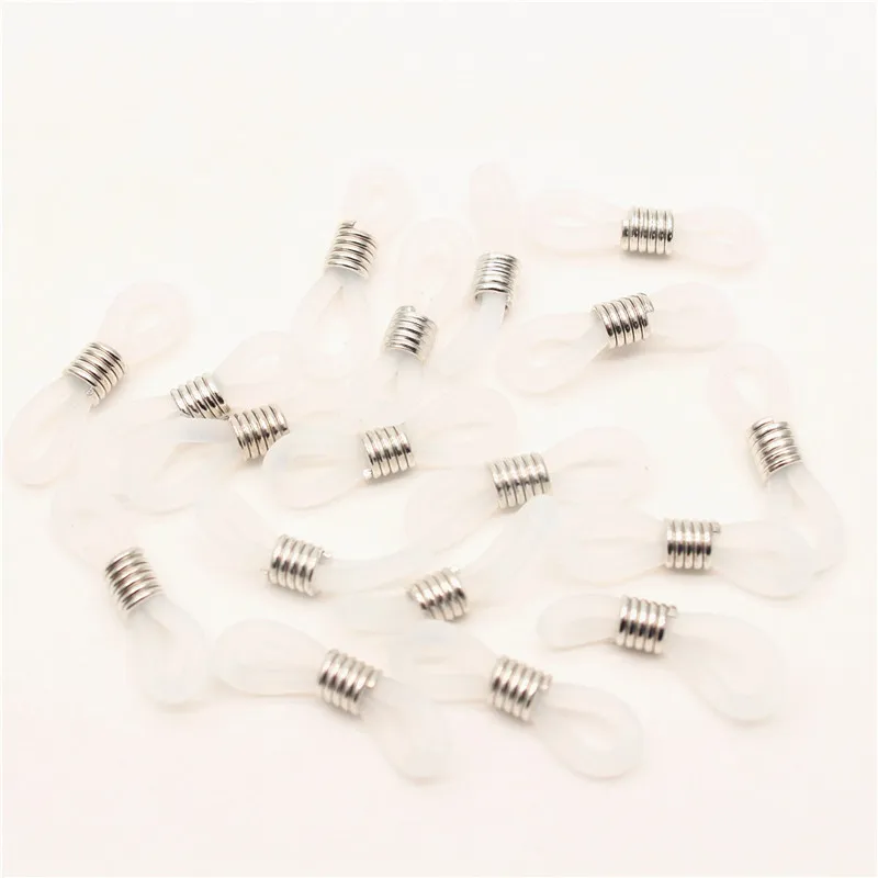

YEYULIN 40pcs Ear Hook Eyeglasses Spectacles Chain Glasses Retainer Ends Rope Sunglasses Cord Holder Strap Loop Connector