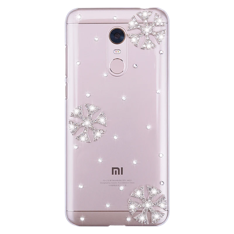 Блестящий чехол для телефона Xiaomi redmi Примечание 5A 5 pro note 4 4x2 3 plus 6 Рождественский