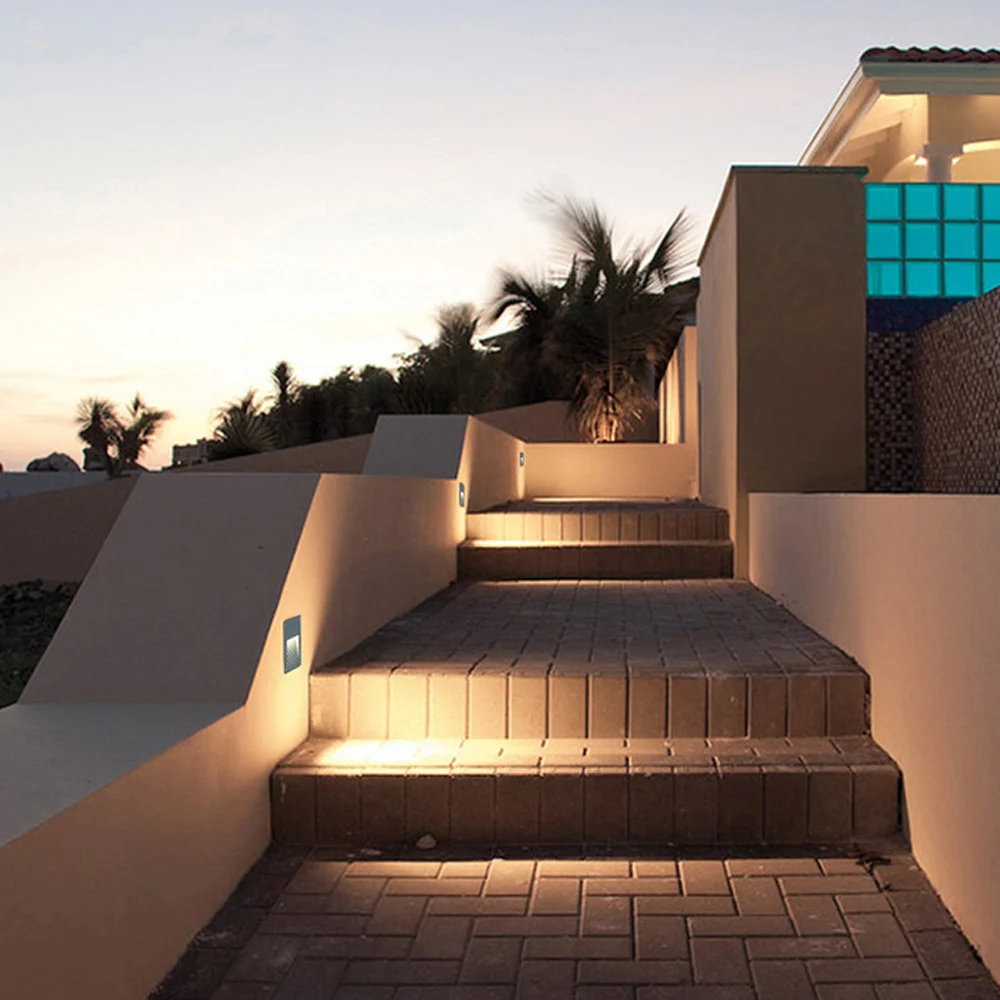 Встраиваемый лестница светильник s внутренний/наружный светодиодный Лестницы