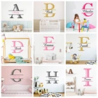 Двойной Цвет Пользовательское Имя стены Стикеры виниловые наклейки для ребенка декор комнаты обои персонализированный Стикеры s детская комната Наклейка на стену