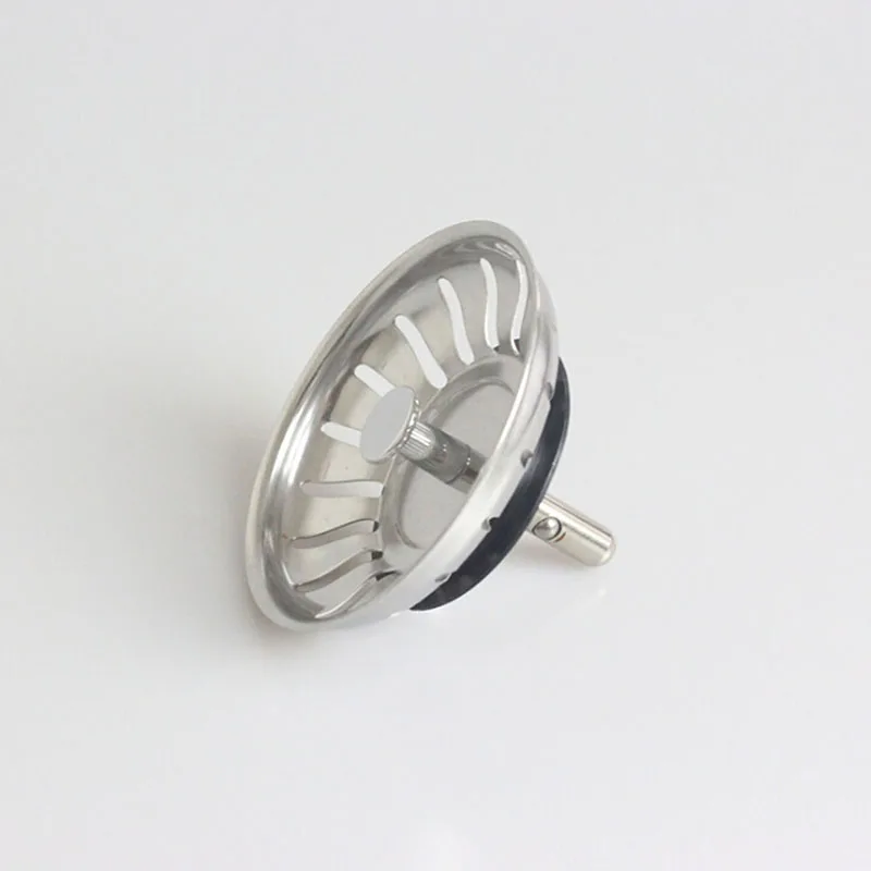 

1PC Stainless Steel Sink Strainer Stopper Sewer Outfall Strainer Shower Drain Hole Filtre Bathroom Hair Catcher Kitchen Supplies