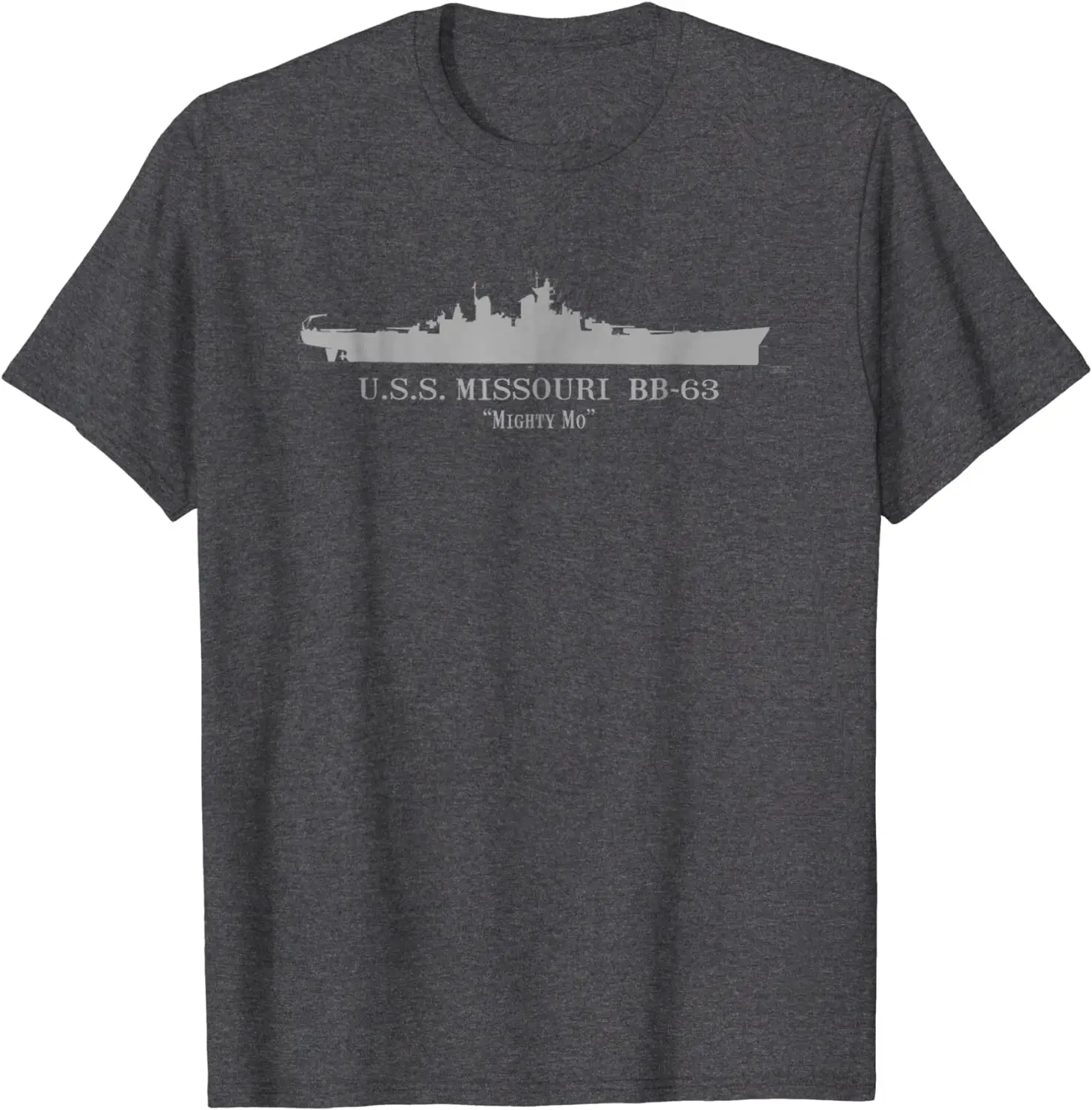 

U.S.S. BB-63 WWII Battleship Tech Drawing Men T-shirt Short Casual 100% COTTON O-Neck mens tshirts