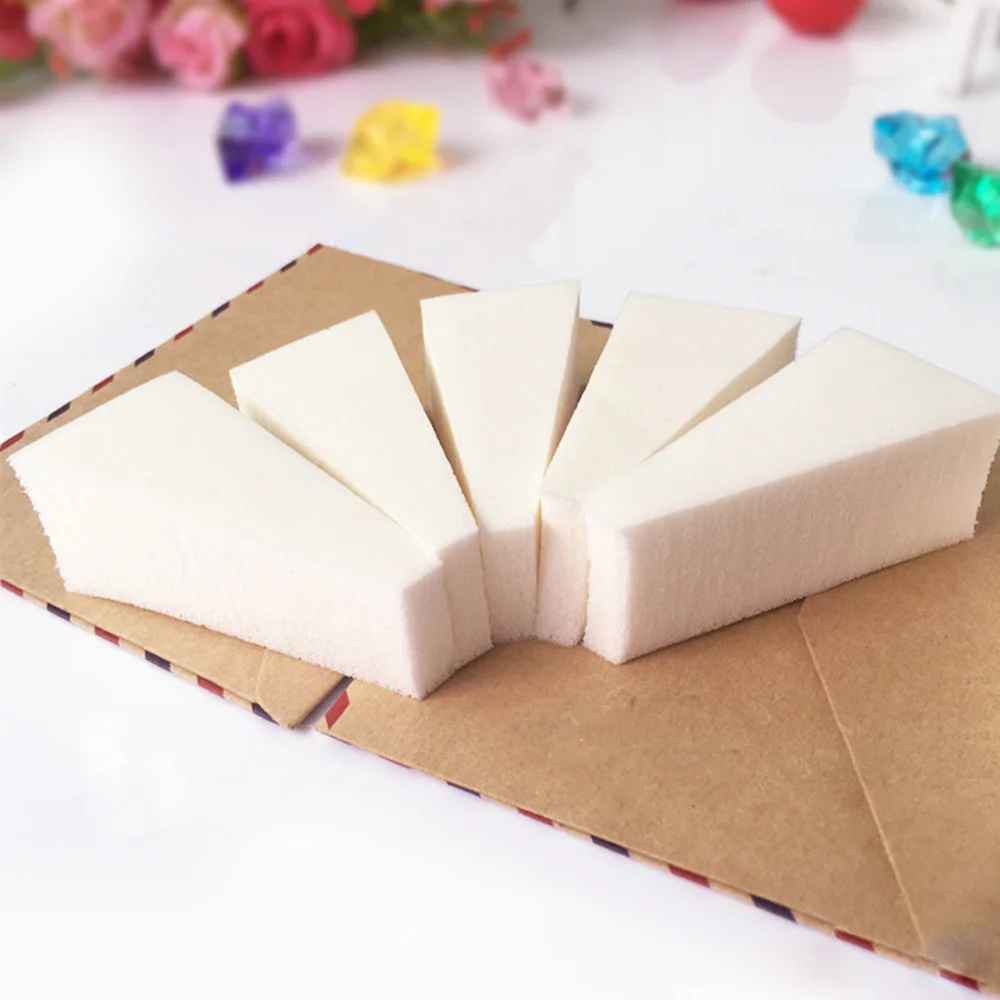 

40pcs Nail Art Sponge Cosmetics Wedges Makeup Puff Wedges