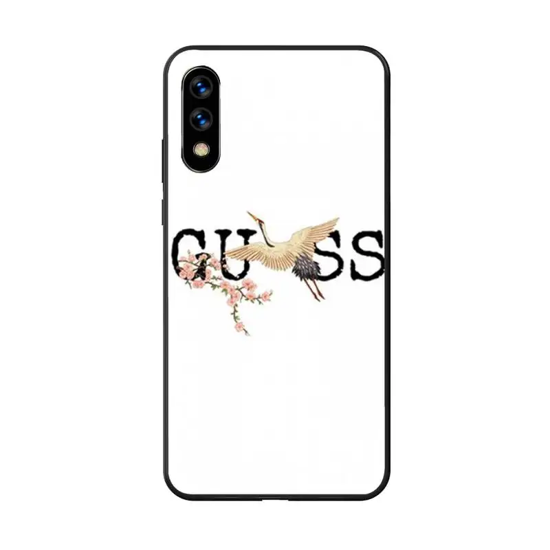

Guess Question Mark Phone Case For Huawei Honor 8 X 9 10 20 V 30 Pro 10 20 Lite 7A 9lite Fundas Case
