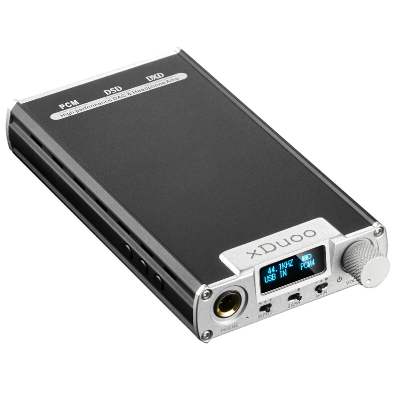 XDuoo XD-05 32 бит/384 кГц DSD256 OLED DSD DAC+ Opamp V5i-D портативный аудио усилитель для наушников - Цвет: Black