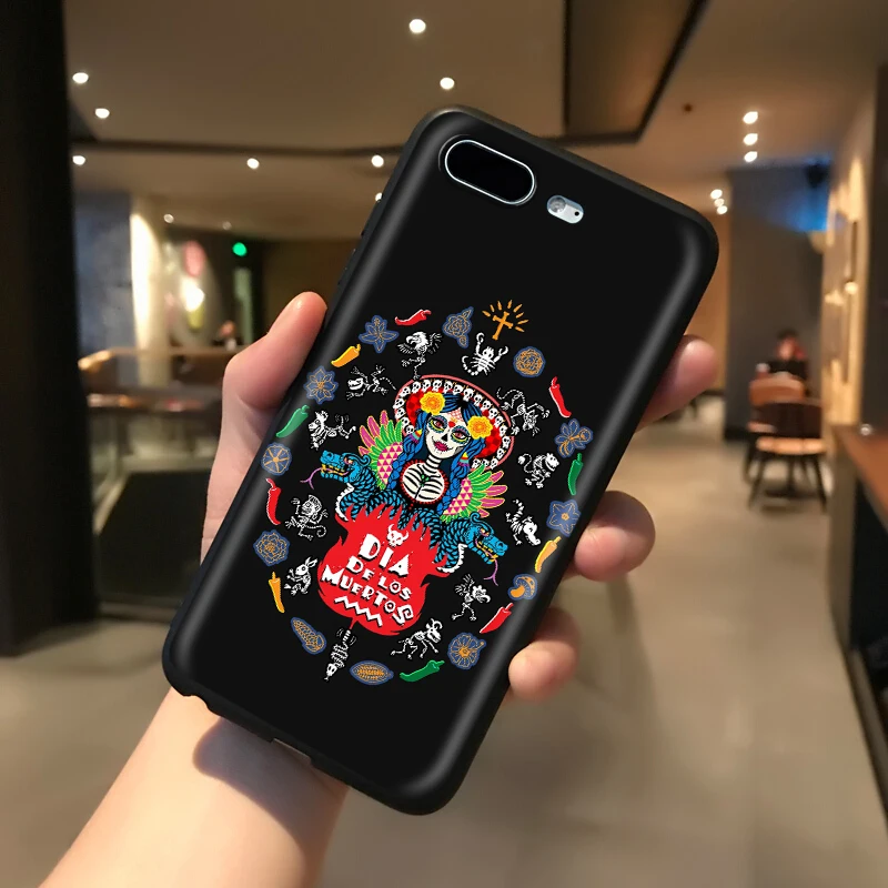 Мягкий силиконовый чехол YIMAOC Catrina Day of the Dead для iPhone 12 Mini 11 Pro XS Max XR X 8 7 6 6S Plus 5 5S