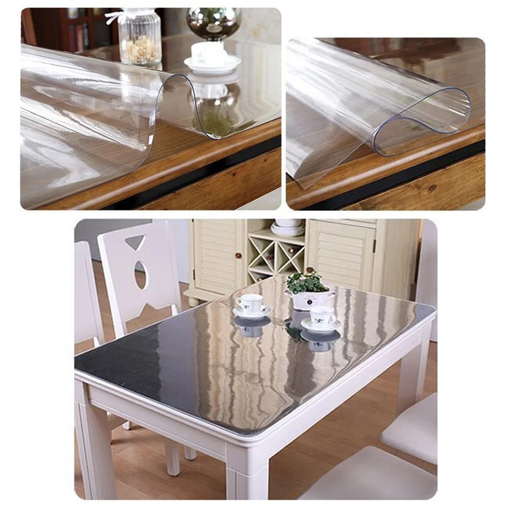 Скатерть из ПВХ водонепроницаемая скатерть для кухни столового стола вечерние