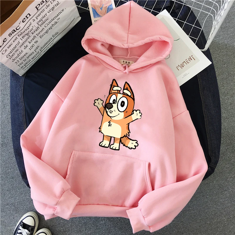 

Oversized Amine Cartoon Bingo Hoodies Basic Print Long Sleeve Student Plus Autumn Winter Sweatshirts Harajuku Kawaii Pullover