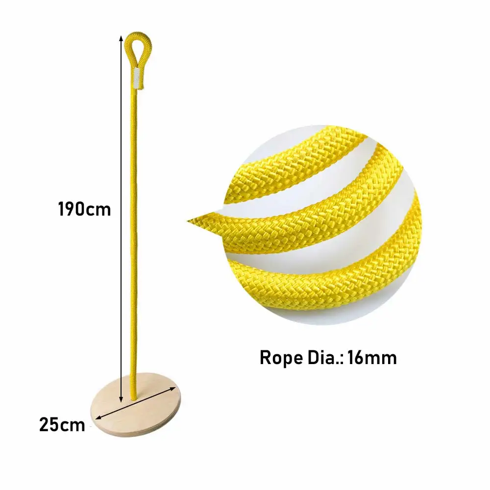 Дети открытый деревянный круглый качели диск дерево высокая прочность