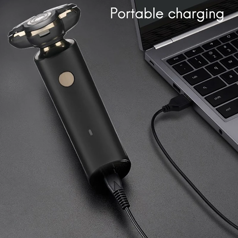

5 in 1 Electric Shaver Men's 4D Floating Head Multifunctional Portable Facial Brush Beard Trimmer Nose Trimmer Sets