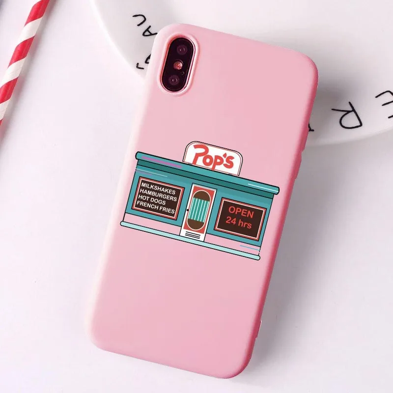Americana TV Riverdale Jughead Jones Woz Aqui Rigido South Side Serpents TPU silicone Phone Case for iphone 11 PRO 6 7 8 Plus X | Мобильные