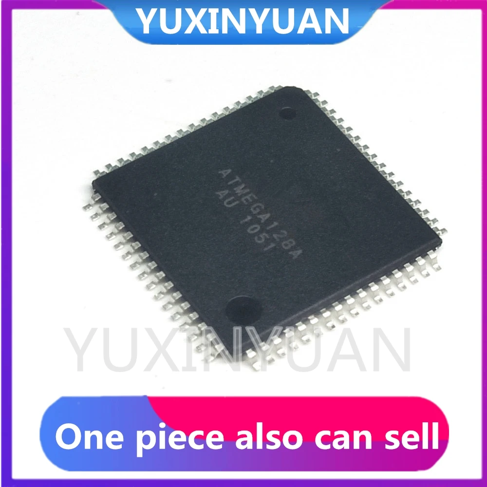 В наличии 1 шт. Φ ATMEGA128A ATMEGA128 ATMEGA128A-AU 128A-AU GA128A 100% good | Электронные компоненты и