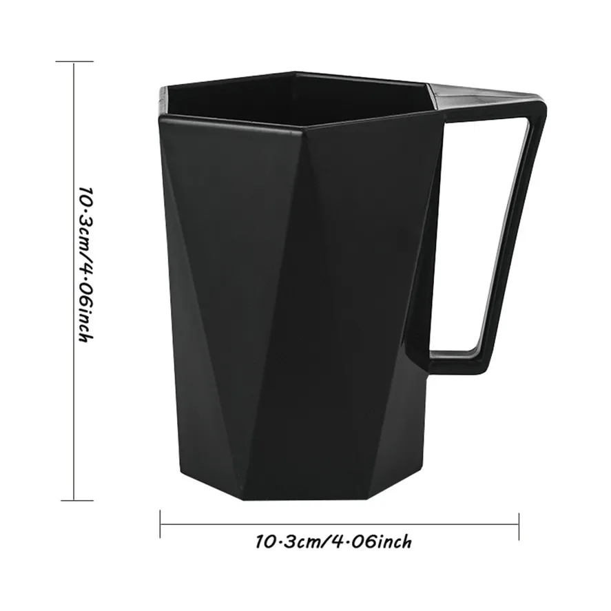 

New Water Cup Coffee Cups 1PC Novelty Cup Personality Milk Juice Lemon Mug Coffee Tea Reusable Plastic Cups 0110#30