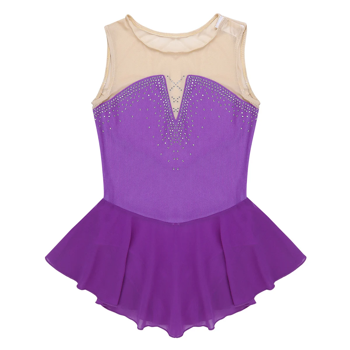 Kids Girls Gymnastics Swimsuit for Dancing Ballet Leotard Costume Sparkly Ballerina Tutu Dance Dress Ice Skating Ballet Clothes