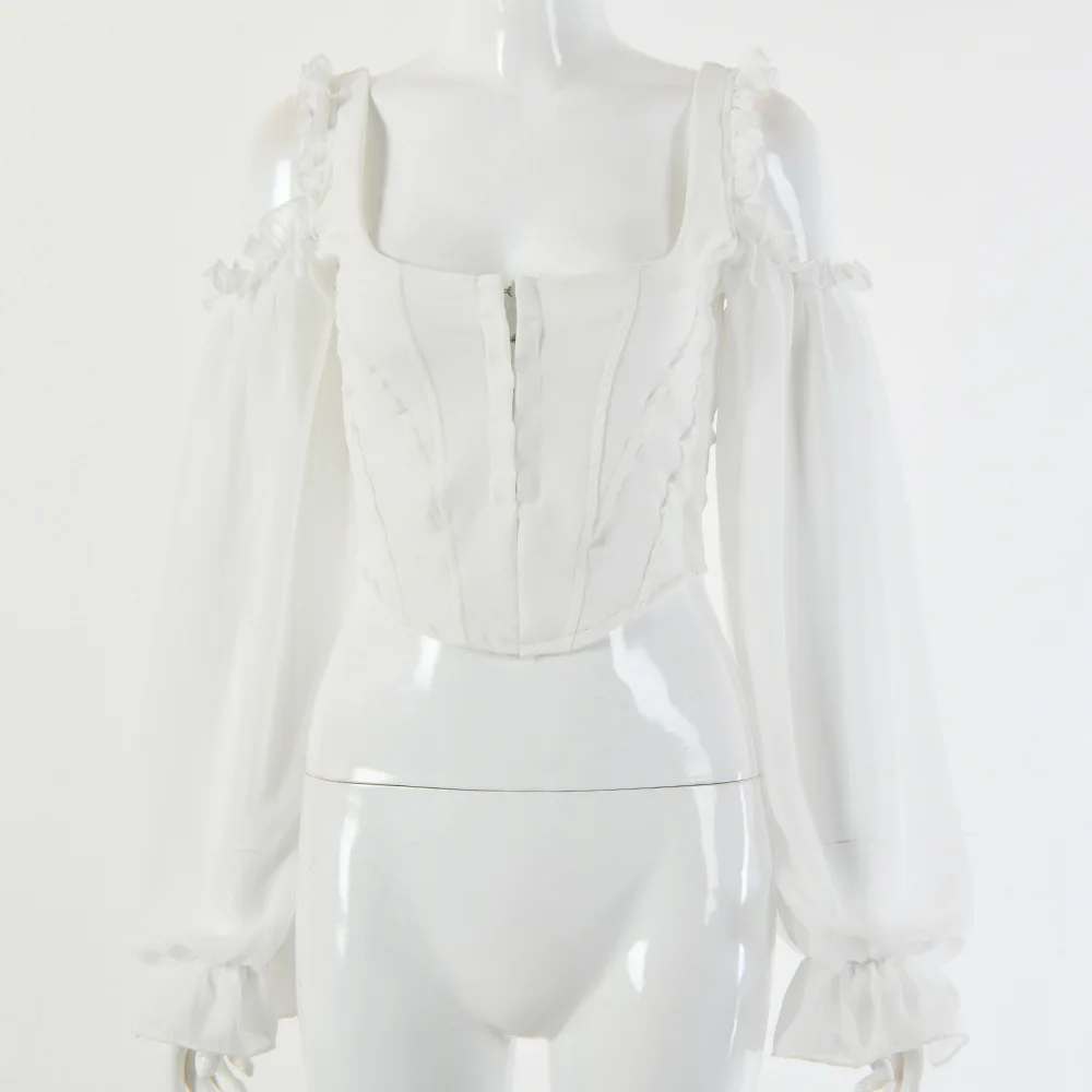 2019 осеннее женское платье с открытыми плечами топы повседневные блузки женская