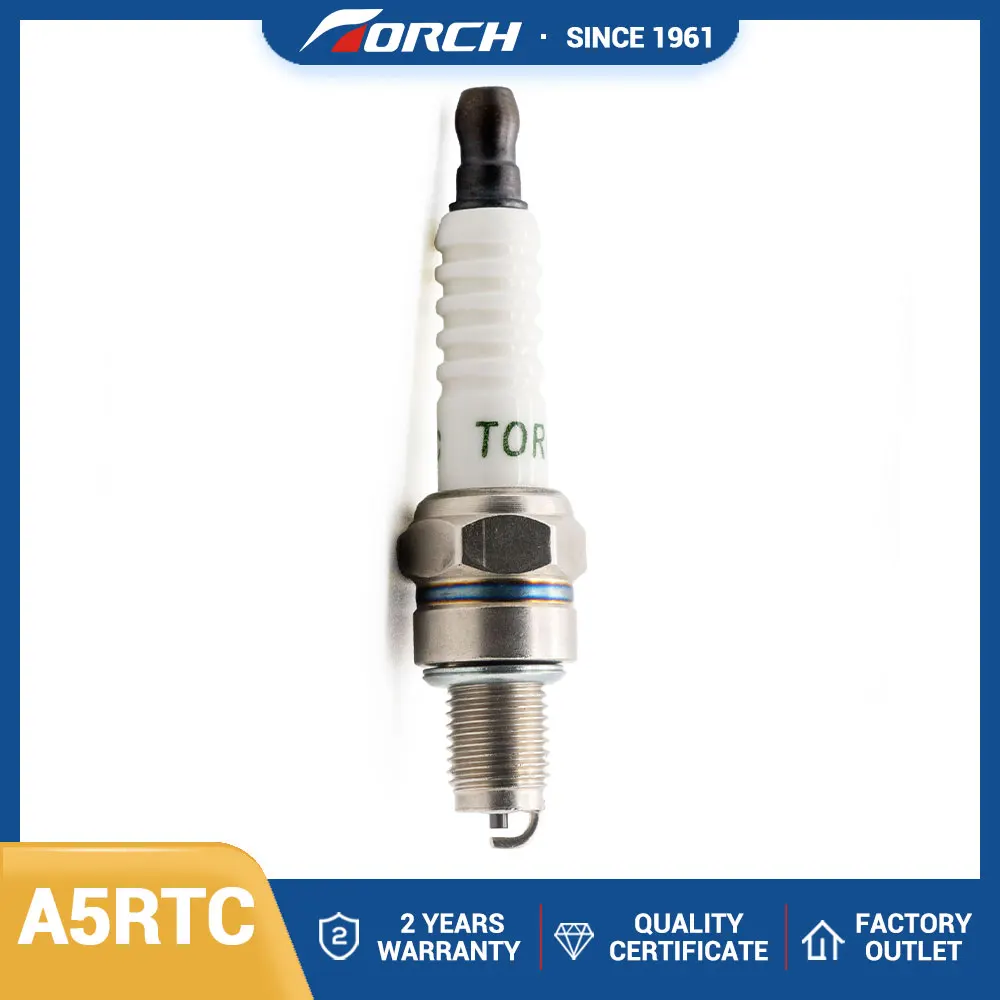 

1pcs Torch A5RTC Spark Plug Fit for Honda GX100 GX100U EU20i Inverter Generator,Motocycle Use