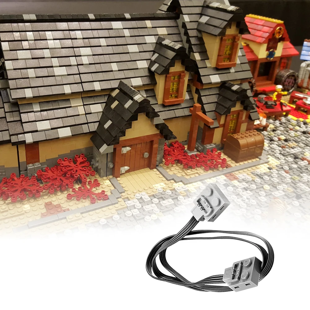 

Plastic Extension Cord Data Cable For Bricks 8870 Lights Switch 8870 Technology Series Accessories 20cm Length