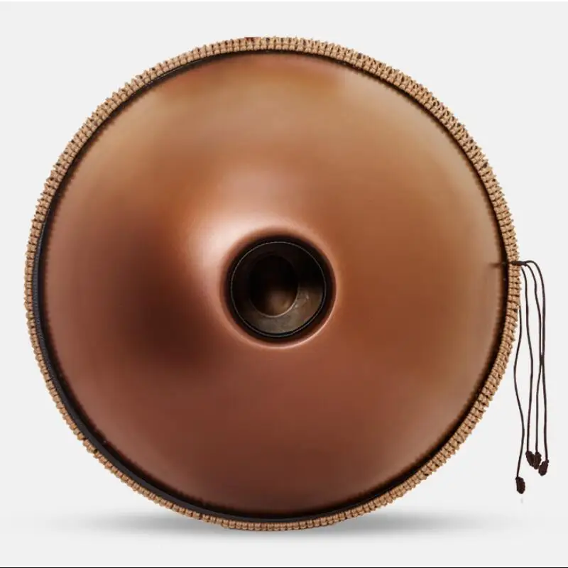 Веревка HandPan Ручной барабан тканый орнамент из веревки Крышка Джутовый льняной