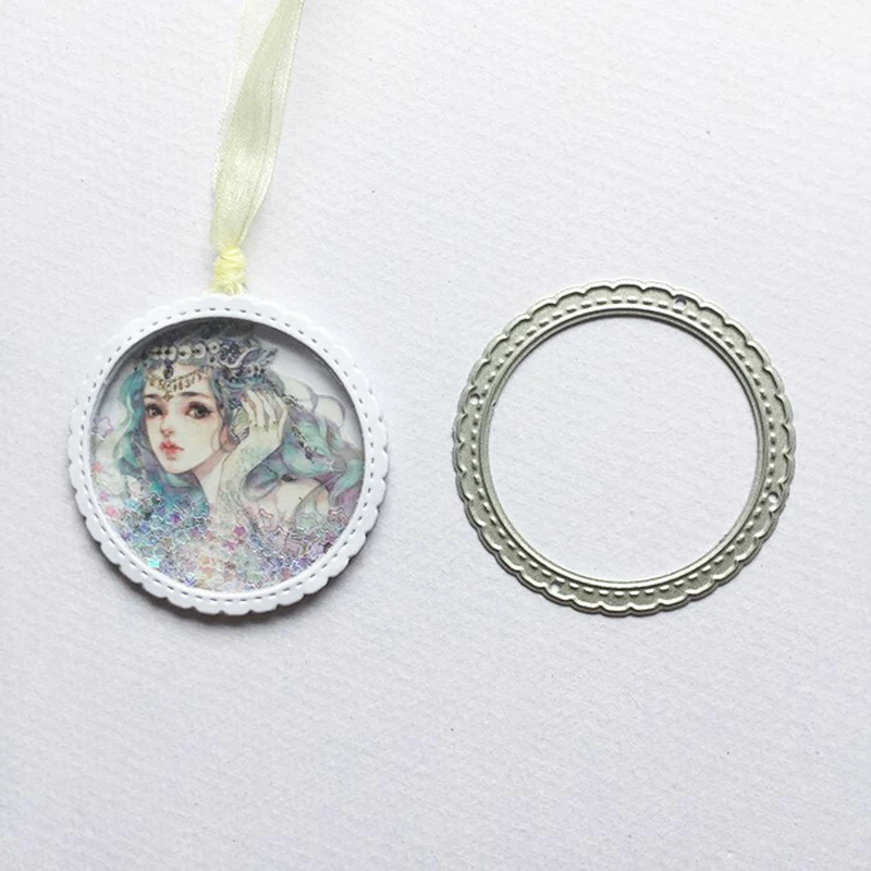 Круглая печатная форма для ножей металлическая Форма резки набор форм ручной