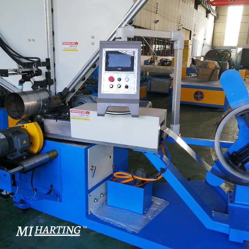 Горячая Распродажа Автоматическая спиральная круглая машина для склеивания