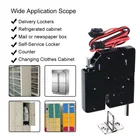 Электромагнитный замок на 12 В постоянного тока, электронный замок для продажи, замок для хранения на полке с вышибалом до 330 фунтов