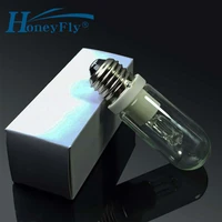 honeyfly e27 insulation cabinet bulb 100w150w 220v warm white high temperature resistance halogen quartz tube photography lamps