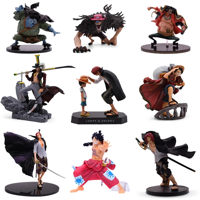 

Anime One Piece Figure Monkey D Luffy Land of Wano Country Ver. Zoro Sanji Shanks Action Figure PVC Collection Model Toys