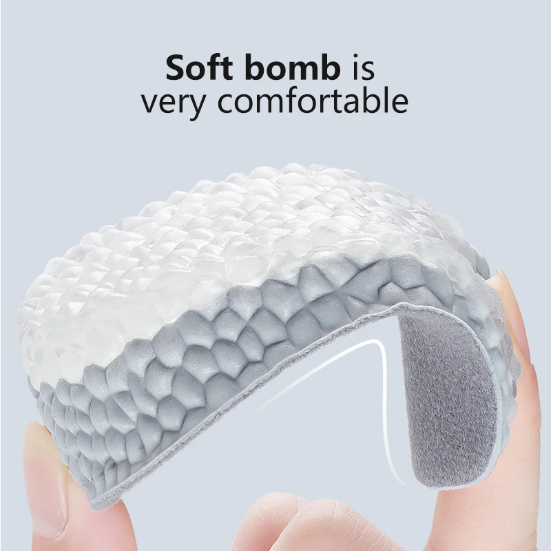 Стельки с увеличением роста силикагелевые дышащие вставки из пены эффектом