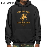 laiweis sweatshirt yellowstone dutton ranch montana horse riding men hoodies