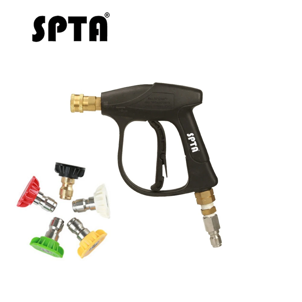 1 Gun 5 Spray Heads SPTA пистолет высокого давления пенная насадка профессиональный генератор автомобильная мойка пена бластер пена мойка пистолет Tornado чистящий инструмент - Цвет: 1 Gun 5 Spray Heads