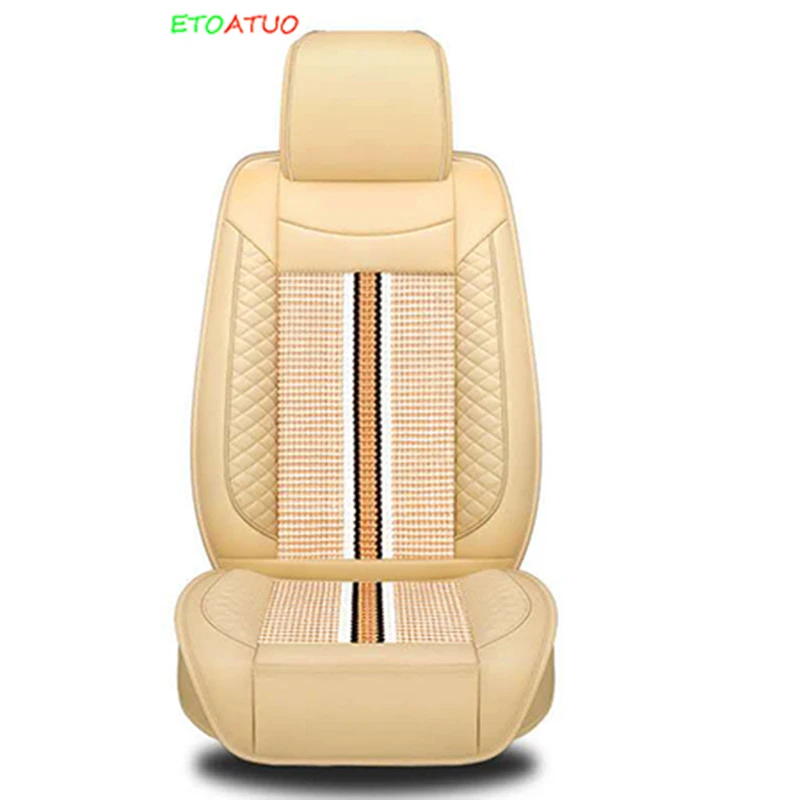 Чехлы на сиденья автомобиля ETOATUO для honda accord 2003 2007 crv stream city fit civi stepwgn jade elysion