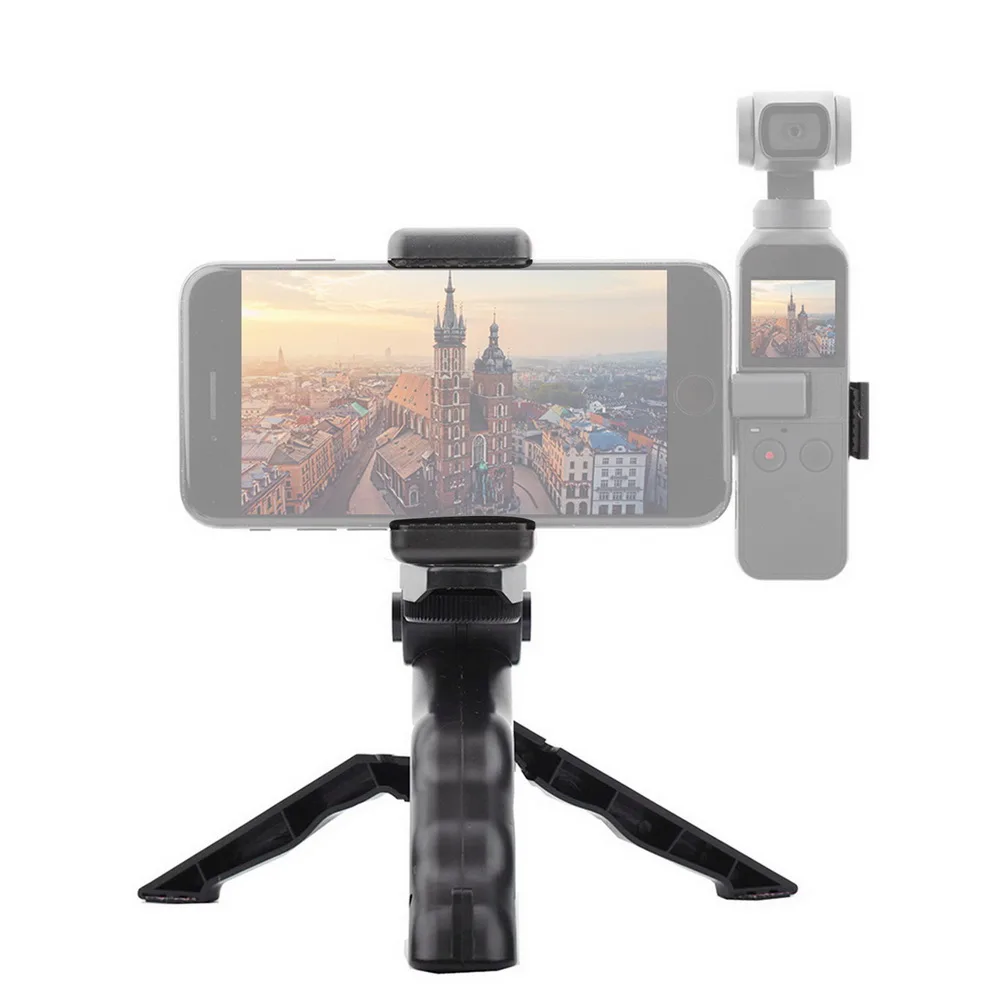 Складной штатив держатель для телефона Ручка-зажим 1/4 адаптер кронштейн DJI OSMO