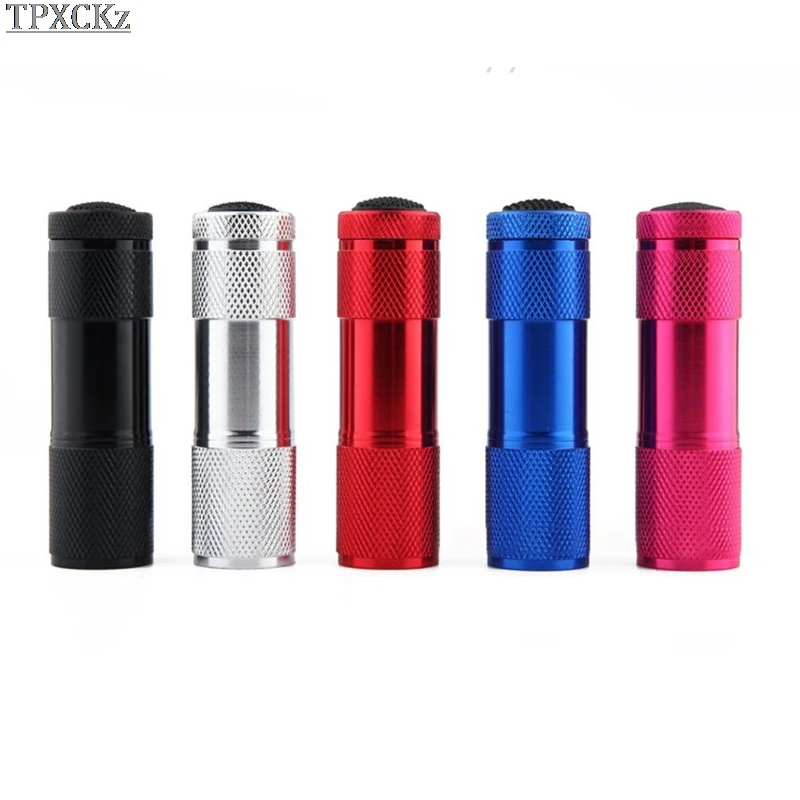 

Mini 9LED UV Flashlight Ultraviolet led flashlight Ultra Violet Light 3AAA UV la