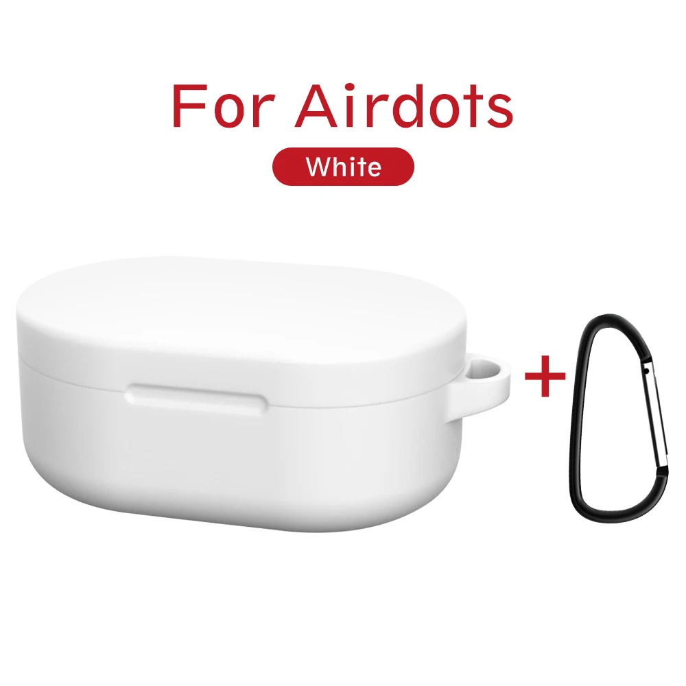 Чехол для Xiaomi Redmi Airdots силиконовый чехол Air Dots TWS Youth Version наушников с крючком защиты