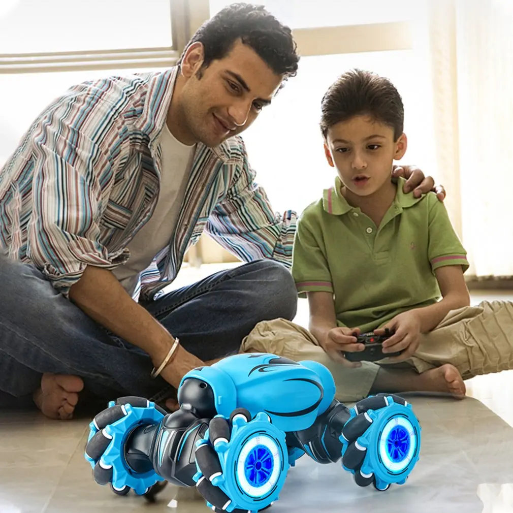 

D876 1:16 полноприводный Радиоуправляемый автомобиль с датчиком жестов музыкальсветильник свет твист высокоскоростной трюковый пульт дистан...