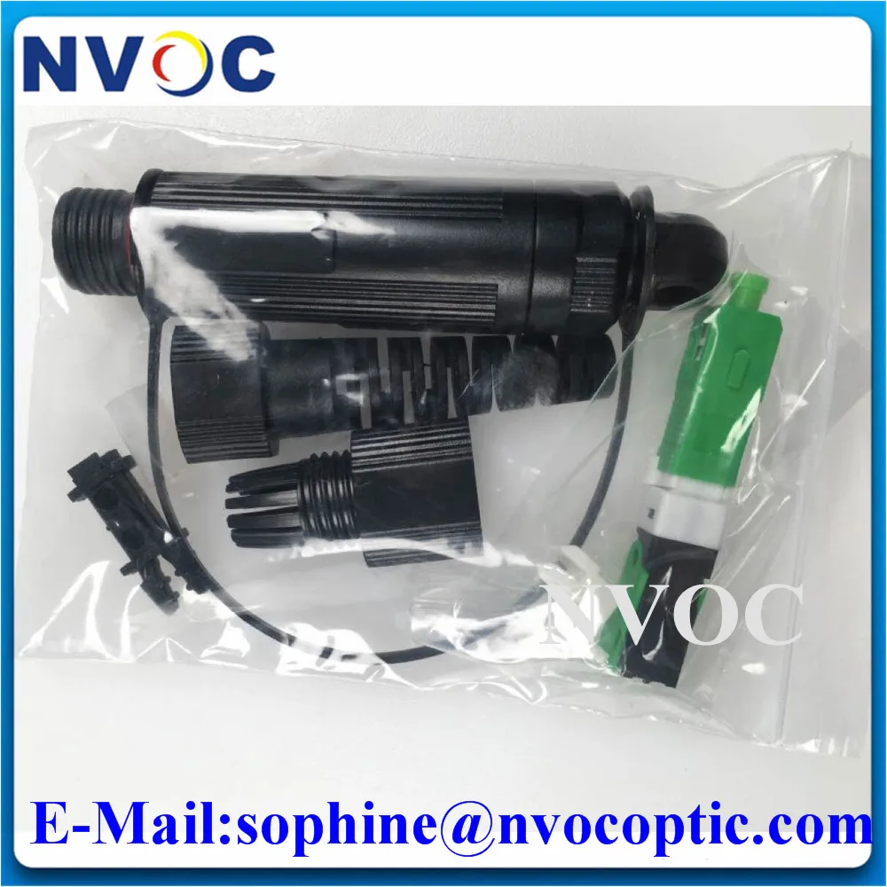 

200Sets IP67 Waterproof Outdoor HUAWEI Mini SC/APC UPC OptiTap Field Installable Fiber Optic Assembly SC Quick Fast Connector