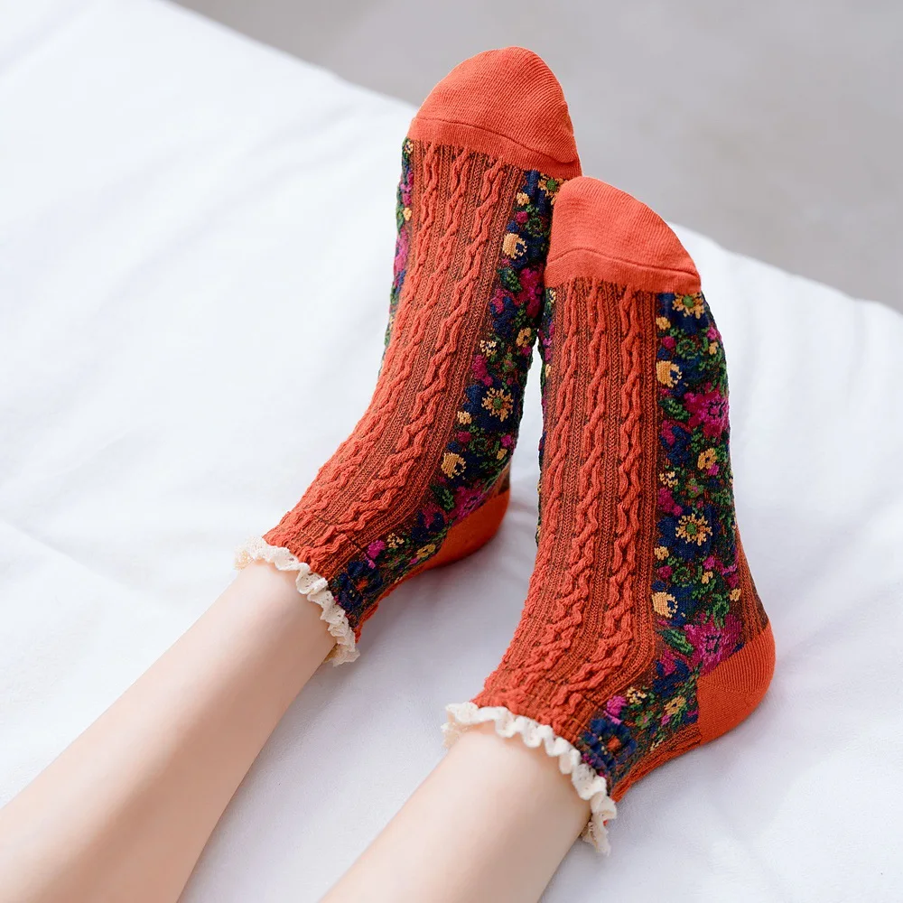 Harajuku Style 2020 New Arrival Women's Short Socks Colleage Breathable Pure Cotton Solid Crew | Женская одежда