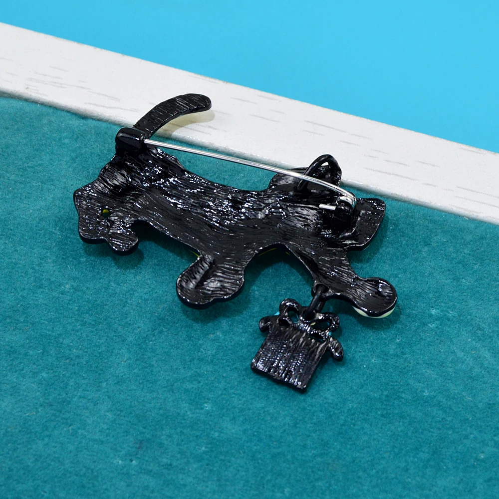 CINDY XIANG эмаль броши в форме собаки для женщин большой рот щенок булавки милые